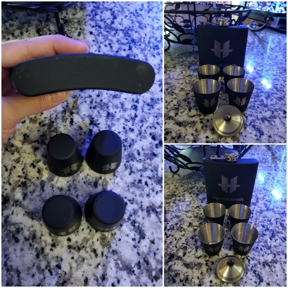 HashletGenesis Flask Set with Box - Picture 6 of 8